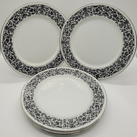 Other - Ekco Baronesse Prudence 328 Dinner Plates Set of 5​​